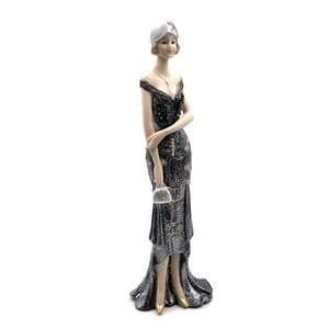 Juliana Broadway Belles Art Deco Lady figurine ornament Black Dress Collection 'Eleanor' 62724