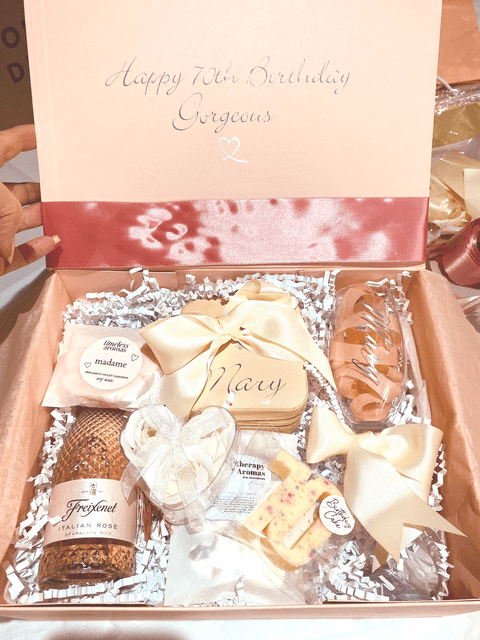 Large Personalised Birthday Gift Box - Any Name & Age