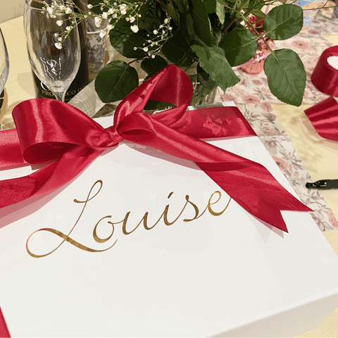 Large Personalised Gift Box For Valentines Day