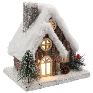 Light Up Woodland Forest Chalet – LED Woodland Christmas Decoration