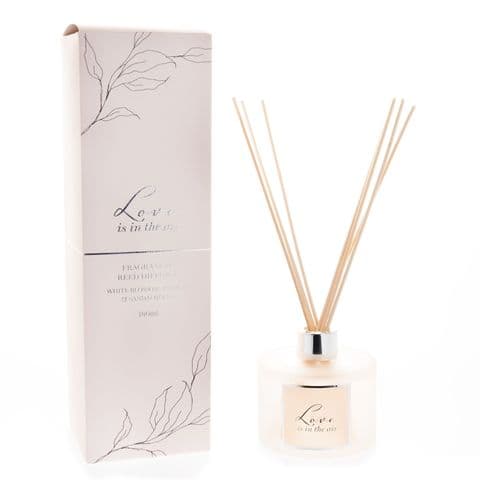 Love Scented Fragranced Reed Diffuser Gift For Valentines, Wedding and Anniversary