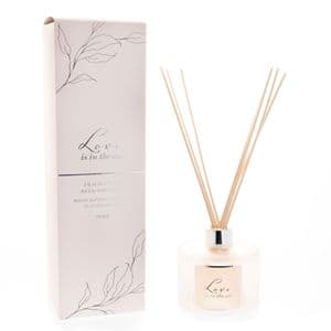 Love Scented Fragranced Reed Diffuser Gift For Valentines, Wedding and Anniversary