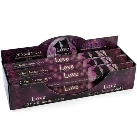 Love Spell Incense Sticks Valentines Day Gift