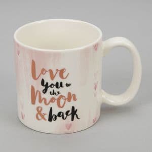 Love You To The Moon & Back Mug - Valentine Gift