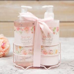 Loveliest Hand Soap and Lotion Gift Set For Mothers Day and Birthdays