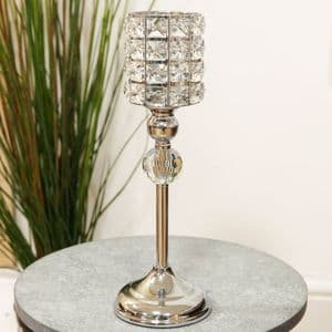 Luxury Crystal Goblet Style Candle Holder