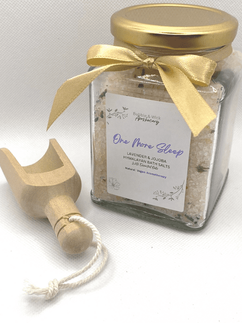 Luxury Himalayan Bath Salt Gift - Lavender & Jojoba - One More Sleep