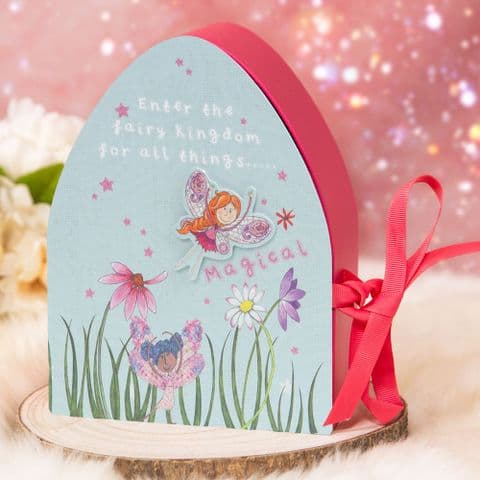 Magical Fairy Keepsake Storage Box - Fairy Design Childrens Bedroom storage box