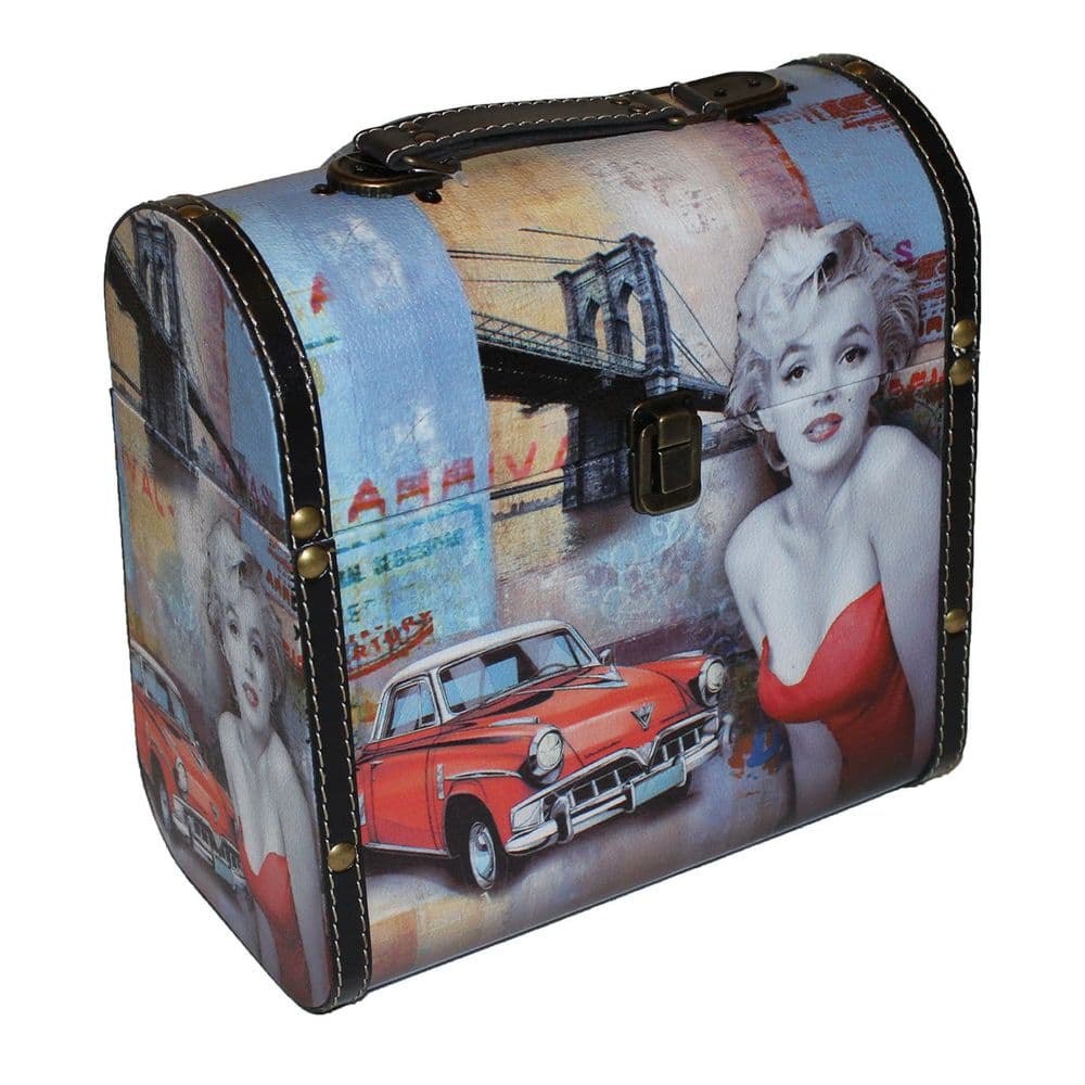 Marilyn Monroe Storage Cases Set Of 2 Iconic Hollywood Memorabilia