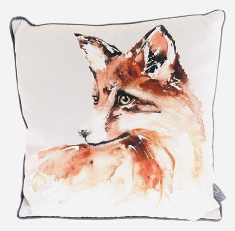 Meg Hawkins Fox Design Country Cottage Scatter Cushion