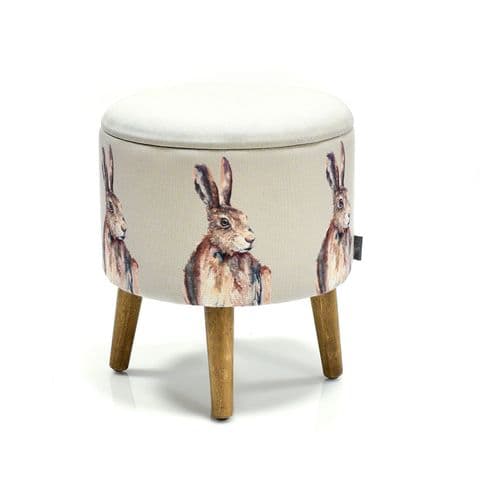 Meg Hawkins Hare Design Country Cottage Round Storage Stool