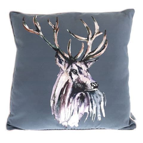 Meg Hawkins Stag Design Country Cottage Scatter Cushion