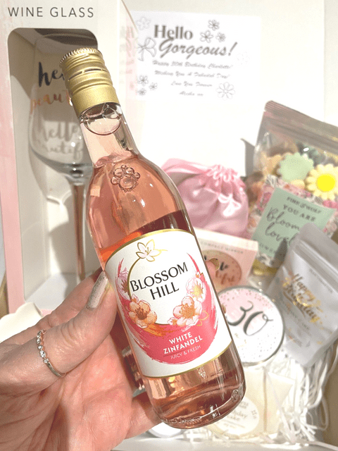 Mini Bottle Of Rose Wine
