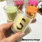 Monogrammed Mini Scented  Candle Gift  - 5 Fragrances/Colours - With  any Initial - Christmas table favour