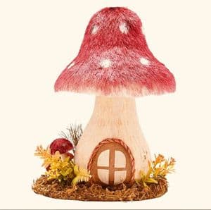 Natural Handmade Mushroom  Ornament  Home Decoraton