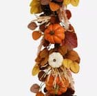 Natural Handmade rustic Autumn Garland Decoration 6ft
