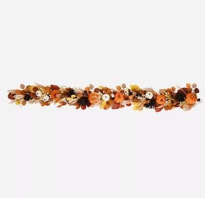 Natural Handmade rustic Autumn Garland Decoration 6ft