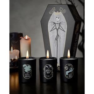 Nightmare Before Christmas Candle Set – Sally’s Poisonous Trio | Disney Coffin Gift Box