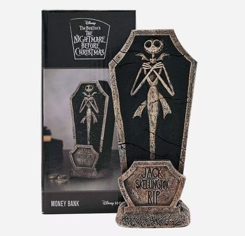 Nightmare Before Christmas Coffin Money Box – Jack Skellington R.I.P. | Disney Collectible