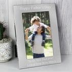Personalised 4x6 Silver Photo Frame Gift Idea For Sister and Best Friend Birthdays