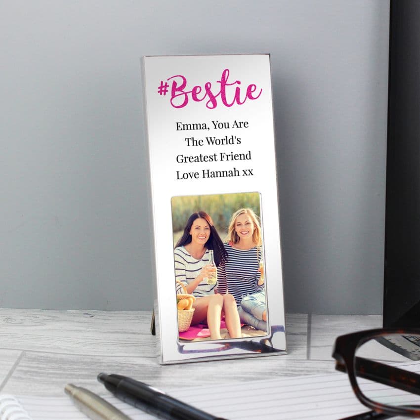 Personalised #Bestie 2x3 Photo Frame Gif idea for a special friend