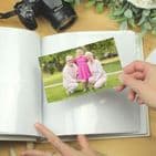 Personalised Birthday and Anniversary Photo Album Add Any Number & Message customised memory book gift.