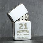 Personalised Birthday Star Lighter Any Age Any Name