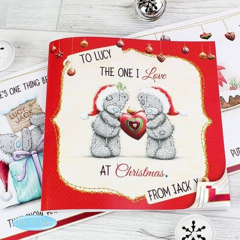 Personalised Christmas Story Book For The One I Love - Christmas Gift For Girlfriend and Boyfriend