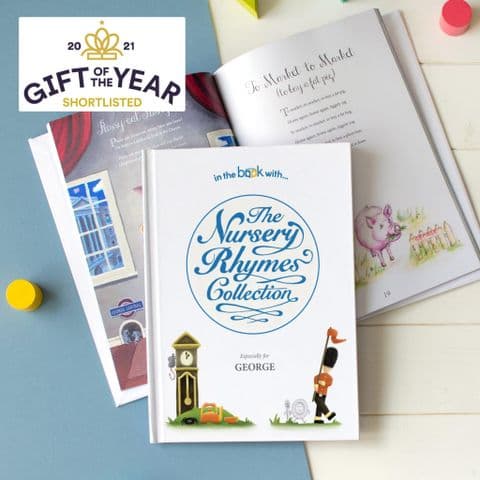 Personalised Classic Nursery Rhyme Collection Book For Children