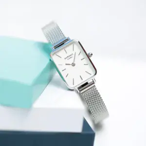 Personalised Engraved Ladies Lille Silver Watch by Architect London