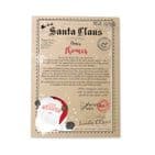 Personalised Letter From Santa Gift For Children - Letter from Father Christmas Free Postage