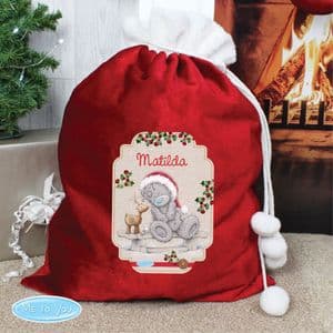 Personalised Me to You Tatty Teddy luxury Christmas Sack Any Name