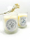 Personalised Initials Monogram Scented Candle Wedding & Anniversary Favour table gift for guests