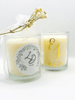 Personalised Monogram Scented Candle Wedding & Anniversary Favour table gift for guests
