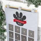 Personalised Pet Advent Calendar Christmas Gift For Cats and Dogs