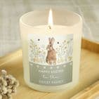 Personalised Springtime Candle Gift ideal for Easter and Spring Time Birthdays