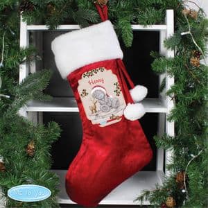 Personalized Me to You Tatty Teddy Christmas Stocking Any Name