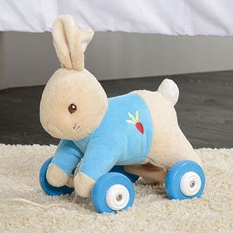 Peter Rabbit Pull Along Toy For Babies and Toddlers - Beatrix Potter Peter Rabbit Gifts and Toys