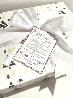 Posh Bananas 24-Day Luxury Christmas Surprise Advent Calendar – Handcrafted Festive Gift Box