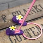 Quirky Pink Flamingo Metal Garden Ornament Sculpture With Solar Powered Lights