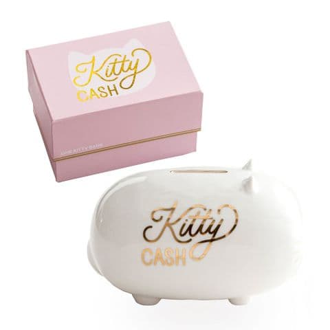 Rosanna Kitty Cash Piggy Bank -Cute Stylish Money Box Gift
