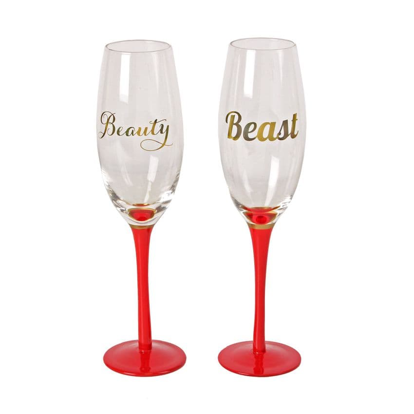 Set of 2 Champagne Flutes
