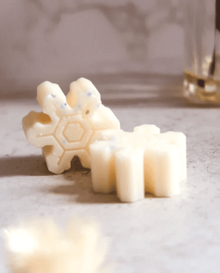 Snowflake Shaped Wax Melts Christmas Fragrance - Winter Wishes Fragrance
