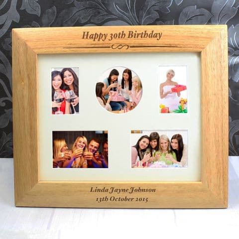Special Birthday Wooden Photo Frame Personalised Birthday Gift