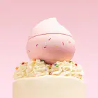 Birthday Cake Fragrance Body Whip by Sundae - 220ml | Vegan Whipped Moisturiser Gift