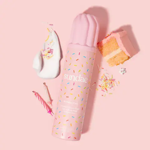 Sundae Whipped Shower Foam - Birthday Cake Fragrance