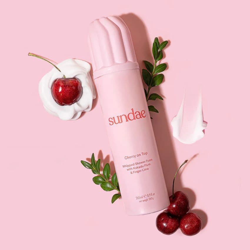 Sundae Body Cherry on Top Foaming Shower Wash | Fruity & Fun Body Care