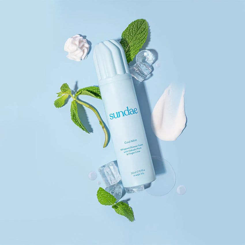 Sundae Body Cool Mint Foaming Shower Wash | Energising & Refreshing Body Care
