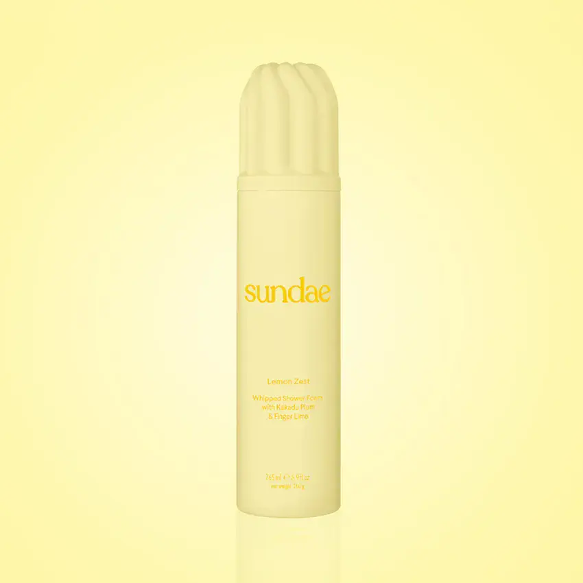 Sundae Lemon Zest Shower Foam | Fresh Pamper Gift – Posh Bananas Gifts