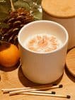Tangerine Dream Luxury Candle | Hand-Poured Citrus Soy Wax, UK